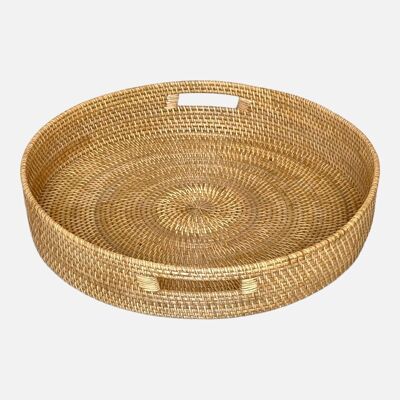 Lombok Rattan Tray 50cm