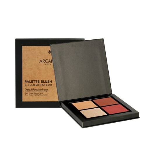 Palette blush illuminateur lab vegetal 001 les essentiels