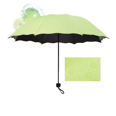 Motif de changement de protection contre le soleil à 8 côtes avec parapluie portable