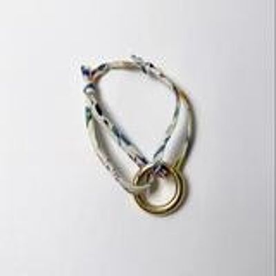 Liberty colored cotton cord bracelet