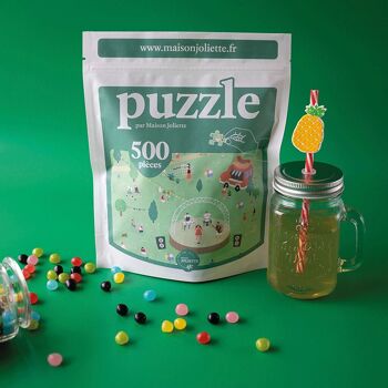 Puzzle 500 pièces Un air de fête 9