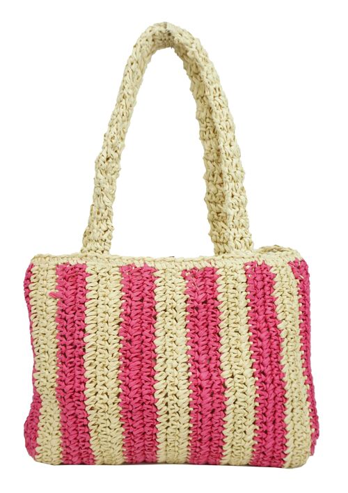 Sac porté épaule S0128 Fuchsia