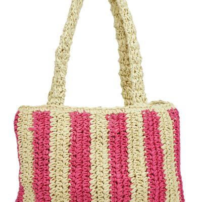 Sac porté épaule S0128 Fuchsia