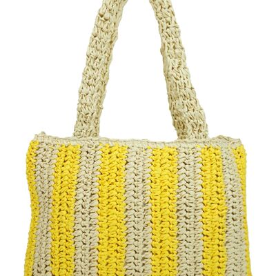 Sac porté épaule S0128 Jaune