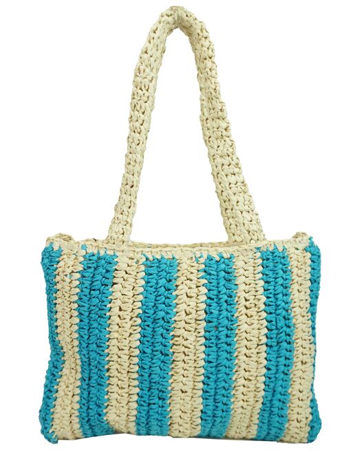 Sac porté épaule S0128 Bleu