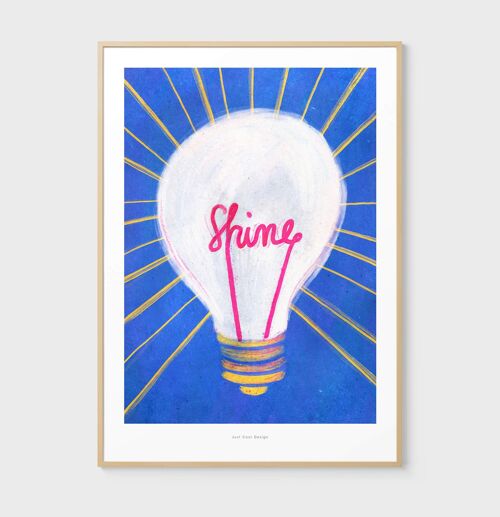 A3 Shine | Illustration art print