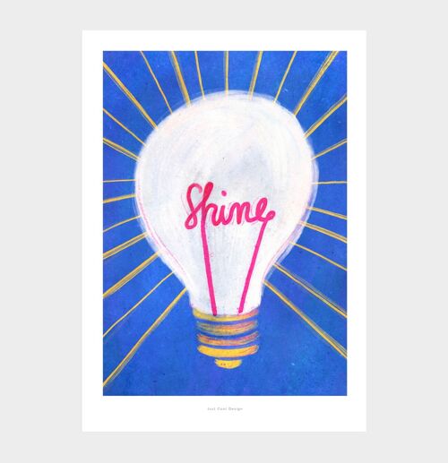 A5 Shine | Illustration art print