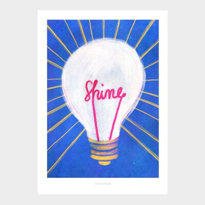 A5 Shine | Illustration art print