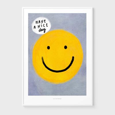 A3 Have a nice day | Illustration art print