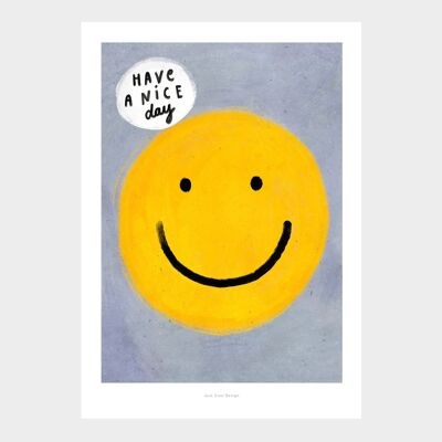 A5 Have a nice day | Illustration art print