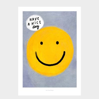 A5 Have a nice day | Illustration art print