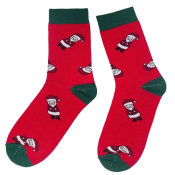 Chaussettes Femme >>Père Noël<< 2