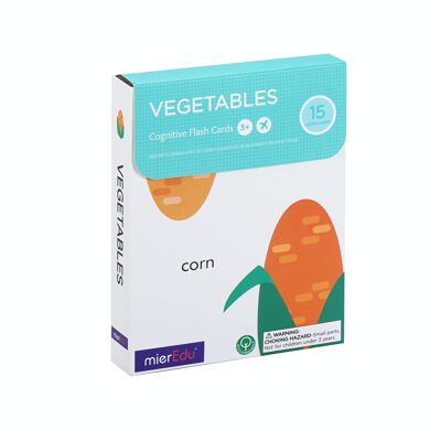 Tarjetas miro y aprendo- Vegetales