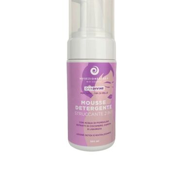 2in1 Reinigungs- und Make-up-Entferner MOUSSE für alle Hauttypen DIVA DIVINE-100 ml