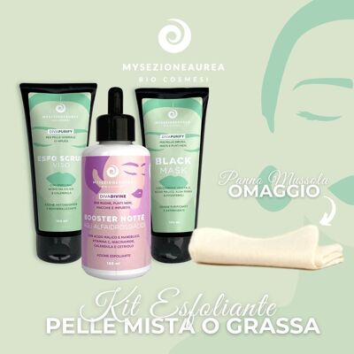 Trattamento Esfoliante Viso Bio Pelle Impura 