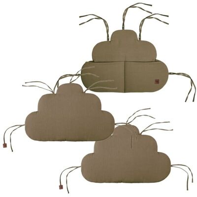 Organisateur + 2 protecteurs pour le lit bébé CLOUD GREEN HUNTER