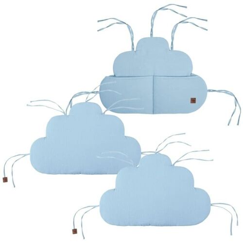Organizer + 2 protectors for the CLOUD BABY BLUE cot