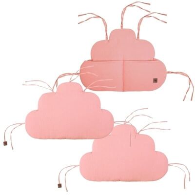 Organizer + 2 protectors for the CLOUD SOFT ROSE cot