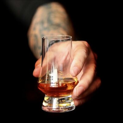 G500 AmberGlass Bicchiere da degustazione di whisky realizzato a mano in Polonia