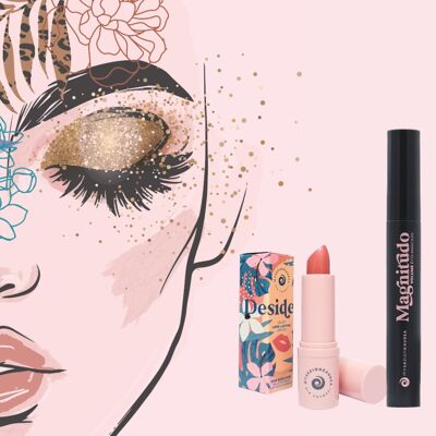 DESIDERIA Lipstick + Eco Mascara MAGNITUDE