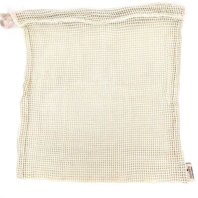 Small Cotton Mesh Bags x 20