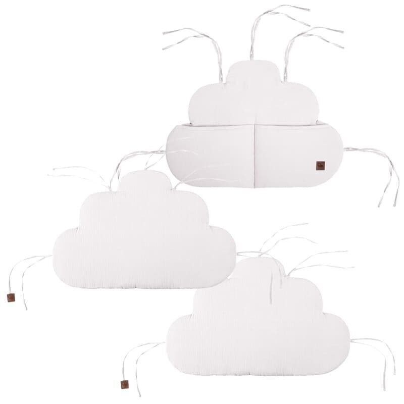 Organizer + 2 protezioni per lettino CLOUD WHITE