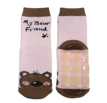 Chaussettes antidérapantes pour enfants >>My Bear Friend<< 9