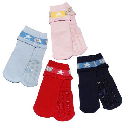 Non-slip socks for children >>Star Bear<<