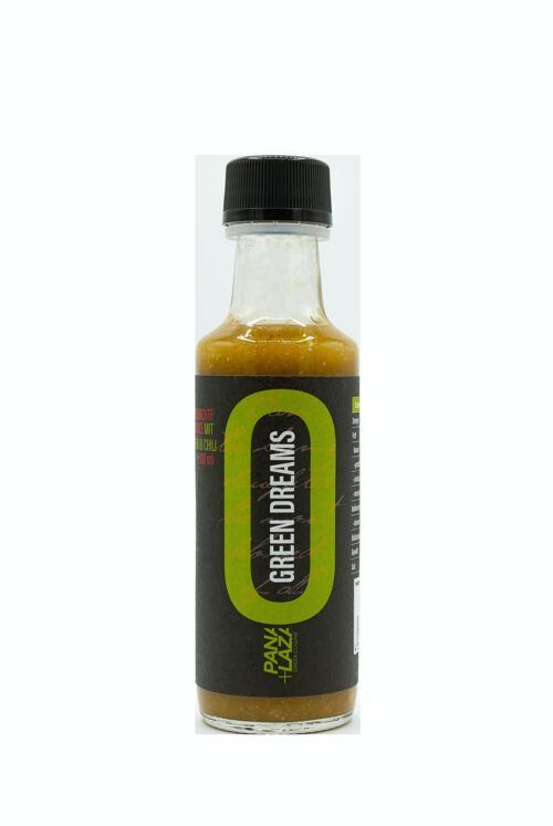 Green Dream - Handgemachte Chili Sauce mit Jalapeño und Chili