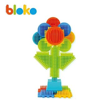 Boîte 100 Bloko Multi couleurs et formes avec Roues -Dès 12 mois - 503510 4