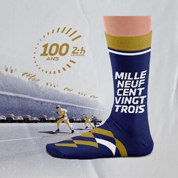 Chaussettes 24H LM 100 Ans 3