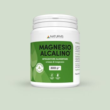 Magnésium Alcalin - Poudre - 300 gr