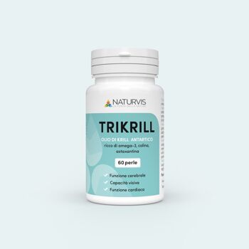 TriKrill - Huile de Krill - 60 Perles