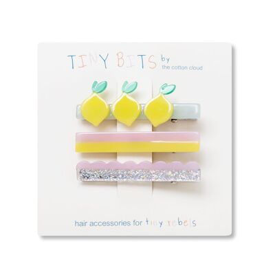 Hair Pins 3-Set Lemon