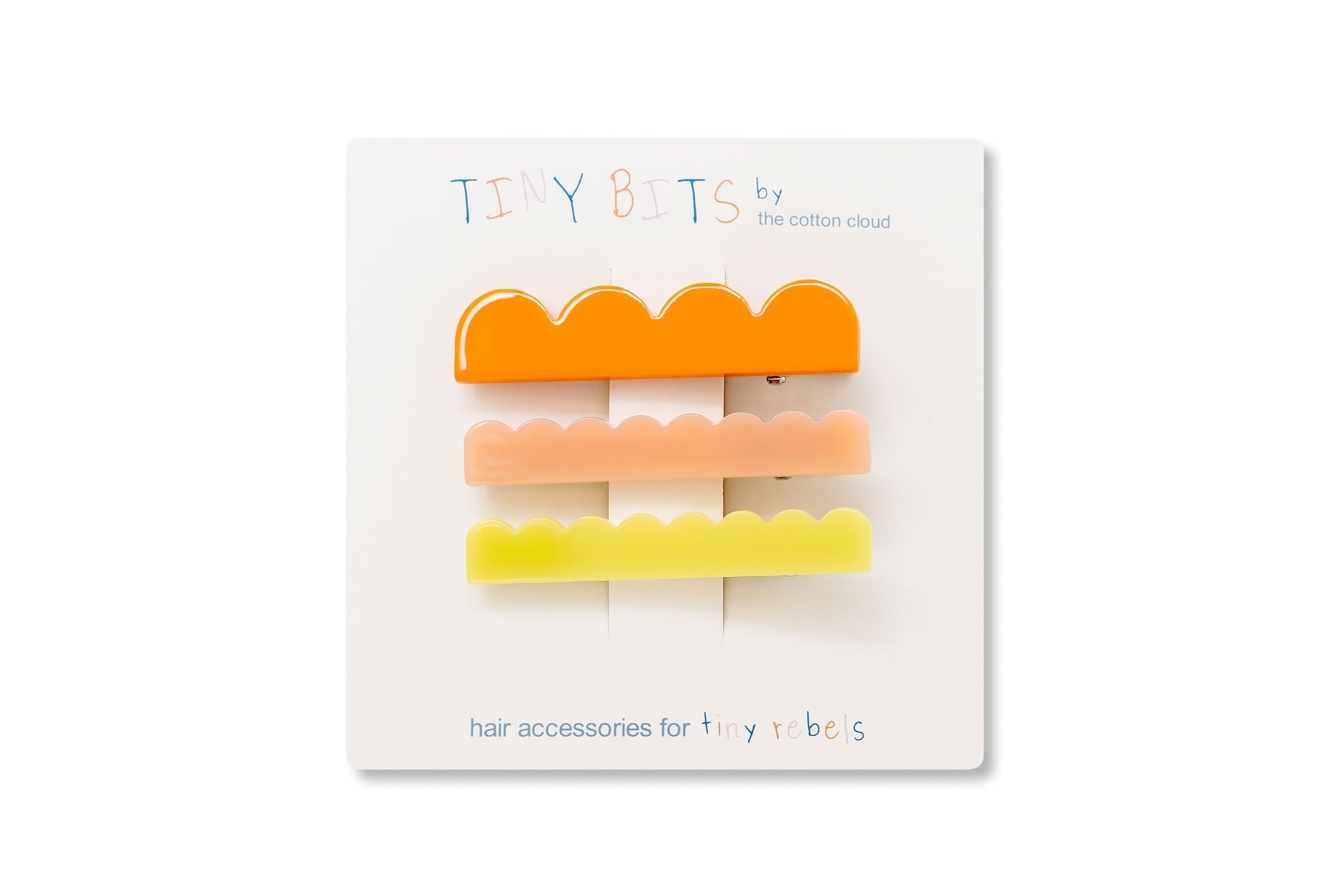 Hair Pins 3-Set Waves Sunset