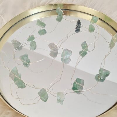 Fluorite Crystal String Fairy Lights