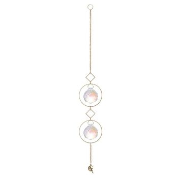 Cristaux colorés Suncatcher Ornement suspendu Carillons éoliens 19