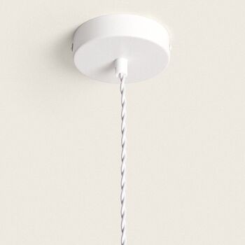 Suspension Ledkia Tissu Kabuki Rose 7