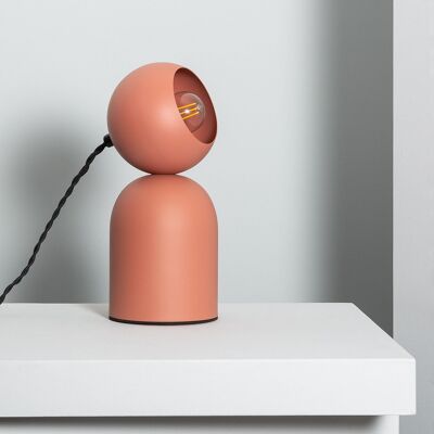 Ledkia Metal Table Lamp Lippi Terracotta