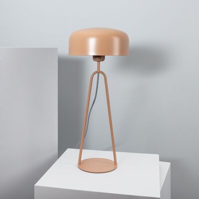 Ledkia Metal Table Lamp Luca Beige