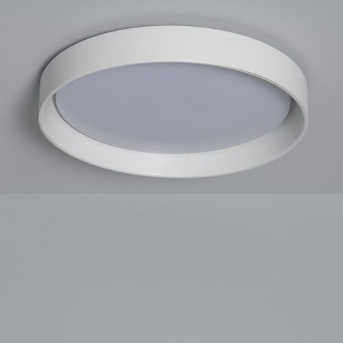 Ledkia Plafón LED 30W Circular Metal Ø550 mm CCT Seleccionable Big Broadwey Blanco