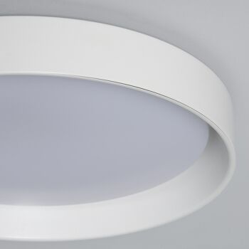 Ledkia Plafonnier LED 30W Circulaire Métal Ø550 mm CCT Sélectionnable Big Broadway Blanc 3