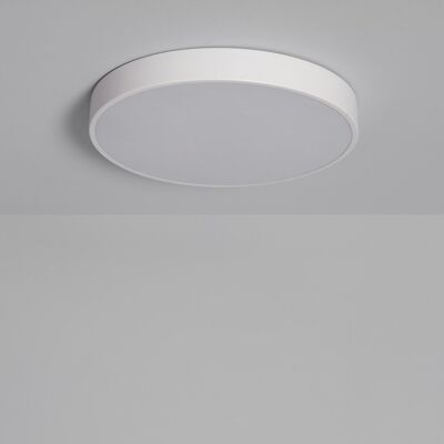 Ledkia LED ceiling light 30W Circular Metal Ø400 mm CCT Selectable Hidria White