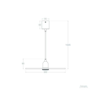 Ledkia Suspension Cristal Fredrich Argent 2