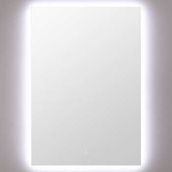 Miroir de salle de bain Ledkia avec lumière LED 98x68 cm Big Mason 5