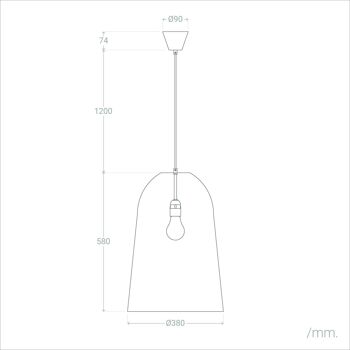 Ledkia Suspension d'Extérieur Torcelo Naturel 2