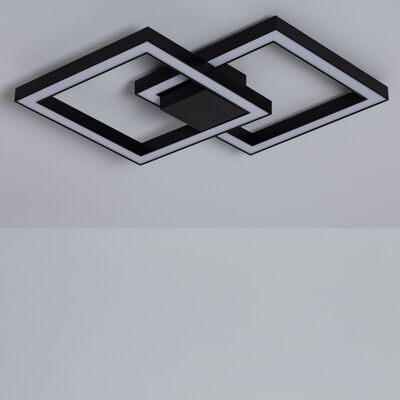 Ledkia Ceiling Lamp LED 20W Aluminum Gerd Black