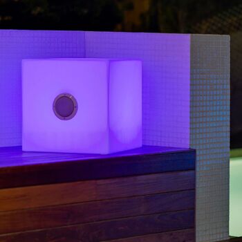 Ledkia RGBW Cube LED Cuby 45 Jeu de lumière et de musique RGBW 3