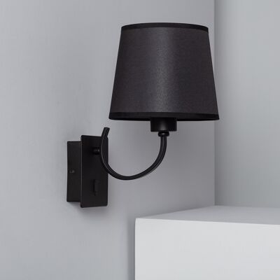 Ledkia Wall Lamp Metal Kuombi Black