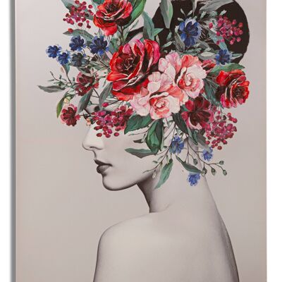 PRINTING WITH PAINT LADY FLOWER -A- CM 80X2,8X120 D032235000A